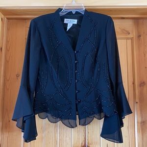 NWOT Beautiful beaded dress blouse